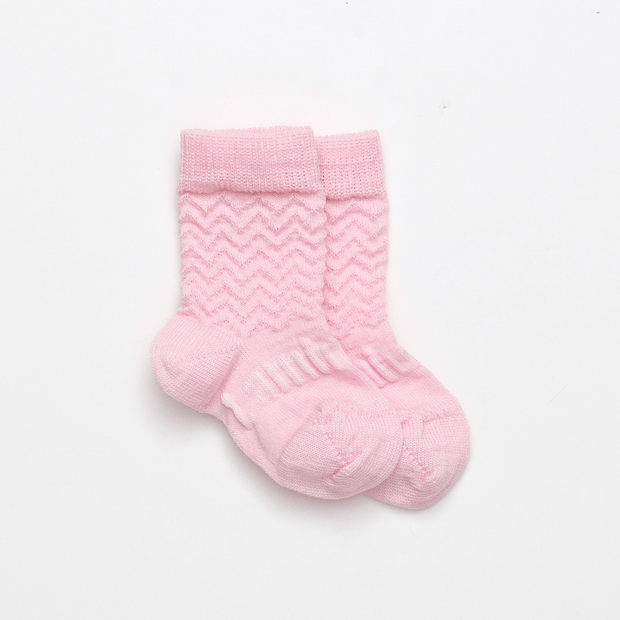 Lamington Baby Crew| Socks Petal | 0-3m