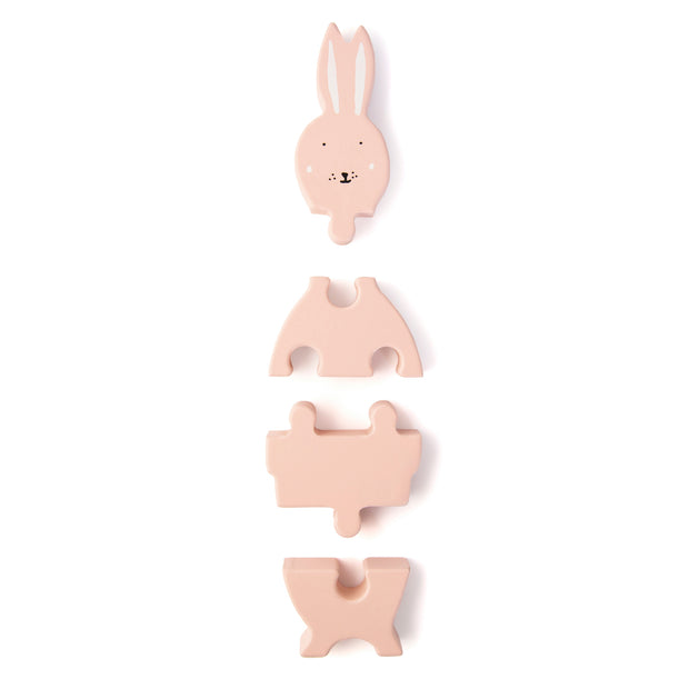 Wooden body puzzle | Mrs. Rabbit