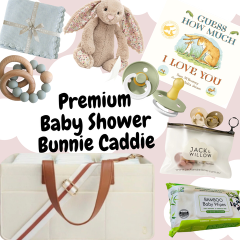 Premium Baby Shower Bundle - Bunnie Caddie