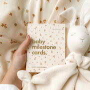 Baby Milestone Cards - Broderie