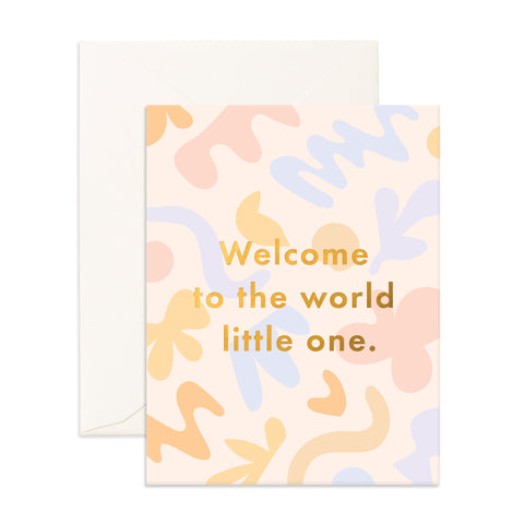 Fox & Fallow - Welcome to the world little one card