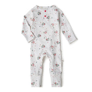 Snuggle Hunny Kids - Heart Growsuit -Jack and Willow