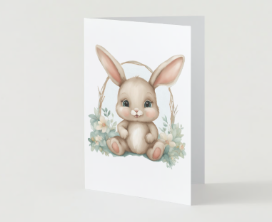 Jack and Willow | Baby Bunny Card