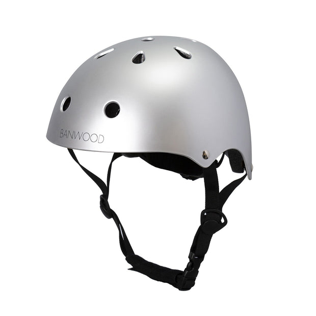 Banwood Bike Classic Helmet | Matte Chrome | XS