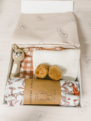 Luxe Gift Box with Raw Silk Bow