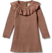 Wilson & Frenchy Knitted Ruffle Dress