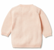 Wilson & Frenchy Knitted Mini Cable Jumper - Blush