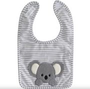Alimrose Baby Koala Bib Grey