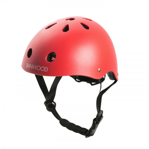 Banwood Classic Helmet | Matte Red |Small