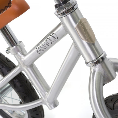 Banwood First Go Balance Bike - Chrome